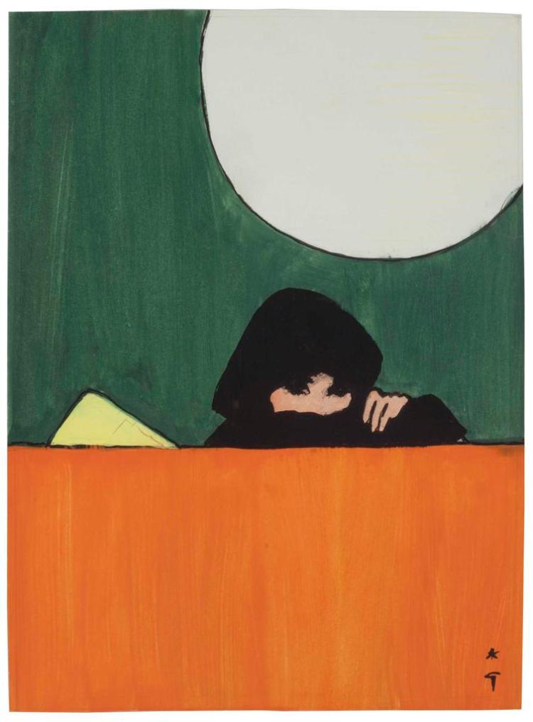 Rene Gruau Moonlight Lady, 1962