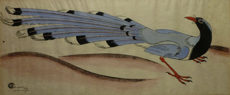 Gaston Copard -La-pie bleue de Chine-1927